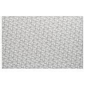 グラフィック象のハグモノパターン ファブリック (ファットクウォーター)