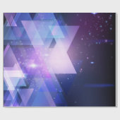 グラフィック銀河系ラッピングギフト紙 ラッピングペーパー (フラット)