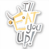 グラフィック食べスアップ シール (正面)