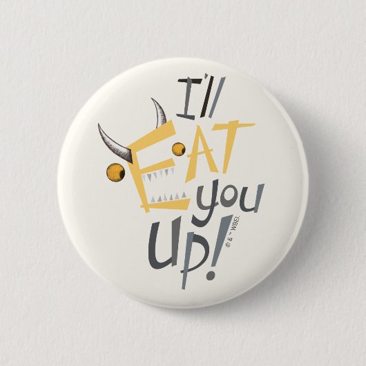 グラフィック食べスアップ 缶バッジ (正面)