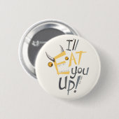 グラフィック食べスアップ 缶バッジ (正面&裏面)