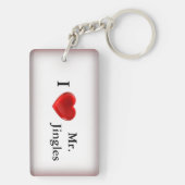 グラフィック黒猫 キーホルダー (裏面)