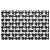 グラフィック黒自転車 ファブリック (ファットクウォーター)