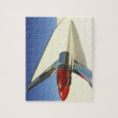 グラフィック: ひれおよびテールライトのクローズアップ ジグソーパズル (縦)