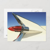 グラフィック: ひれおよびテールライトのクローズアップ ポストカード (正面/裏面)