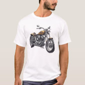 グラフィック オートバイ 1 Tシャツ (正面)