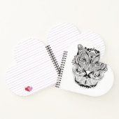 グラフィック・タイガー ノートブック (内部)