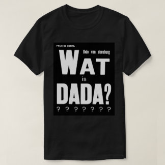 グラフィック・ダダ・アー文字デザイント Tシャツ
