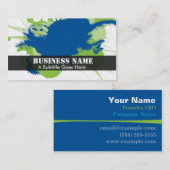 グラフィック・デザインの名刺 名刺 (正面/裏面)