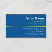 グラフィック・デザインの名刺 名刺 (裏面)