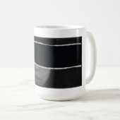 グラフィック・デザインの歴史のマグ: ポストモダニズム コーヒーマグカップ (正面右)