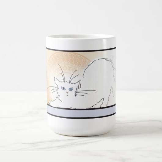 グラフィック・デザインの歴史のマグ: 新しい コーヒーマグカップ (中央)