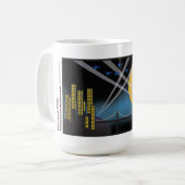 グラフィック・デザインの歴史のマグ: WWII コーヒーマグカップ (正面左)