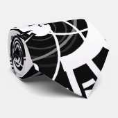 グラフィック・デザインの   人のタイ ネクタイ (ロール)