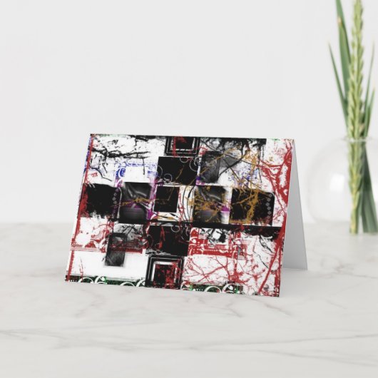 グラフィック・デザイン カード (正面)