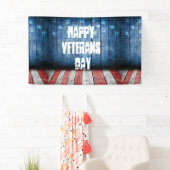 グラフィック・デザイン、私達旗色および木wの装飾 横断幕 (インサイチュ)