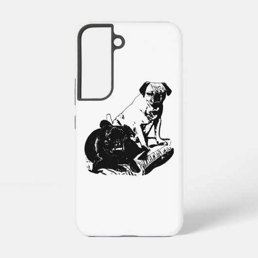 グラフィック デュオ モダン デバイス SAMSUNG GALAXYケース (裏面)