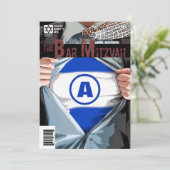 グラフィック·ノベル·バー·（ユダヤ教の）バル・ミツバーウィズ·ベット·ヘイ 招待状 (スタンド正面)