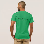 グラフィック 政治的エネルギー  Tシャツ (裏面フル)