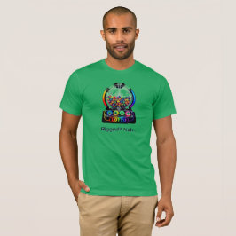 グラフィック 政治的エネルギー  Tシャツ