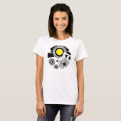 グラフィック《星座》乙女座フラワーサン Tシャツ (正面フル)