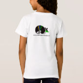 グラフィック – ARMADILLO – ブラジル – 絶滅危惧動物 Tシャツ (裏面)