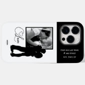 グラフィックHAMbWGとラブフォト携帯電話ケース Case-Mate iPhoneケース (裏面 (横))