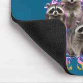 グラフィックIBSアライグマの面白い盗作 マウスパッド (コーナー)