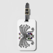 グラフィックLyreBIRD – オーストラリアの野生動物の荷物タグ ラゲッジタグ (正面縦)