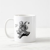 グラフィックTシャツ - ウクライナ兵士の歌 - 神の歌 コーヒーマグカップ (左)