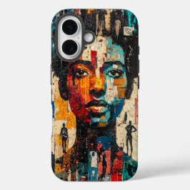 グラフィッティアーバン通りアートフォンケース iPhone 16ケース