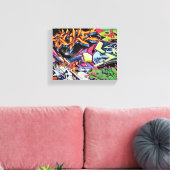 グラフィッティウォールプリント キャンバスプリント (インサイチュ (リビング))