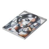 グラフィッティキャットレディ ノートパッド (回転)