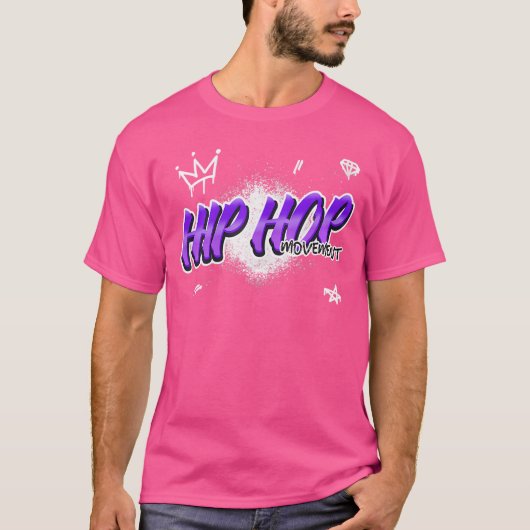 グラフィッティデザイン Tシャツ (正面)