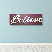 グラフィッ信じクアート キャンバスプリント (インサイチュ (ウッドフロア))