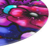 グラフィティお洒落スタイルフローラフラワーラディバグ カッティングボード (角)