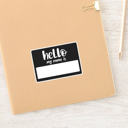 グラフィティこんにちは私の名前 シール (ノートブック)