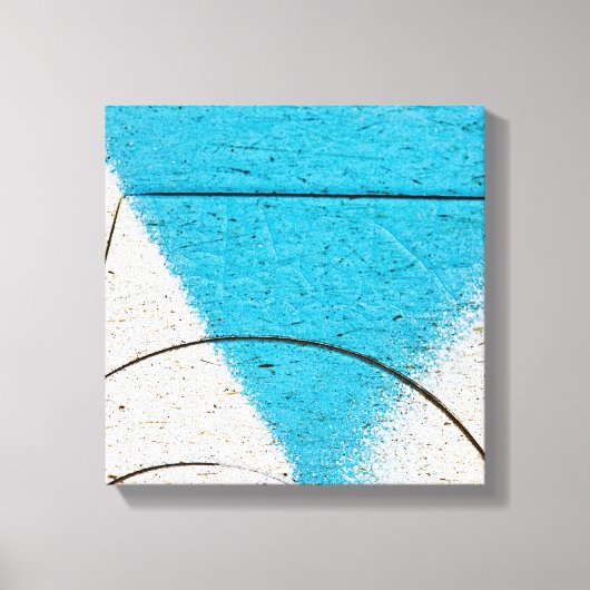 グラフィティのクローズアップ キャンバスプリント (正面)