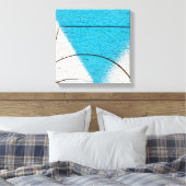 グラフィティのクローズアップ キャンバスプリント (インサイチュ (寝室))