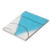 グラフィティのクローズアップ ノートパッド (回転)