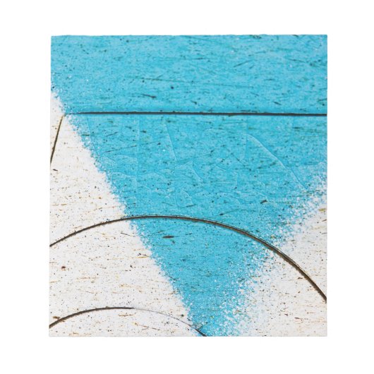 グラフィティのクローズアップ ノートパッド (正面)