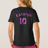 グラフィティの壁の誕生日シャツ Tシャツ (裏面)