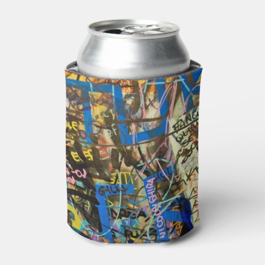グラフィティの背景 缶クーラー (缶正面)