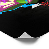 グラフィティのMakaylaという名前 ポスター (角)