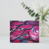 グラフィティアイアーバン通りアート ポストカード (スタンド正面)