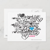 グラフィティアクア ポストカード (正面/裏面)