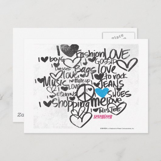 グラフィティアクア ポストカード (正面/裏面)