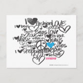 グラフィティアクア ポストカード (正面)