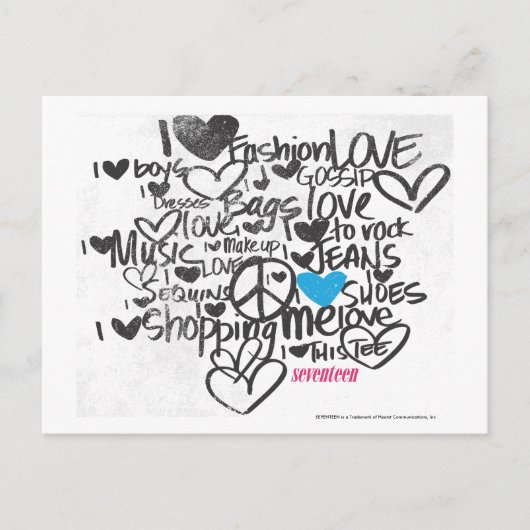 グラフィティアクア ポストカード (正面)