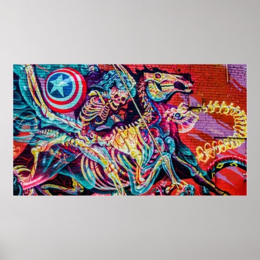 グラフィティアポカリプスホースマン ポスター (正面)